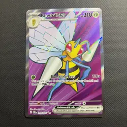 Beedrill 098/086 Full Art - ME4 Chaos Rising - Pokemon card TCG - NM - Image 1