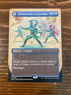 Echocasting Symposium Borderless | Secrets of Strixhaven | Regular | MTG - Image 1