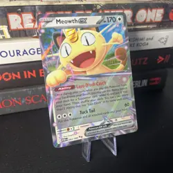 Meowth ex 062/088 Double Rare Perfect Order Pokemon Near Mint - Image 2