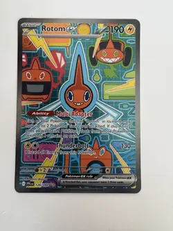 The Pokemon Company Rotom ex 126/094 ME02 SIR Holo EN 190 HP Basic - Image 1