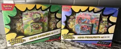Pokemon Mega Evolution Ascended Heroes Feraligatr & Meganium Ex 2 Box Lot - Image 1