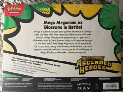 Pokemon Mega Evolution Ascended Heroes Feraligatr & Meganium Ex 2 Box Lot - Image 4