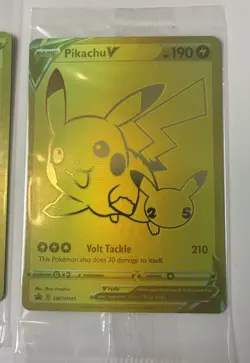 Pokemon TCG Pokeball & Pikachu V SWSH146 & SWSH145 Celebrations UPC Promo BH-P3 - Image 2