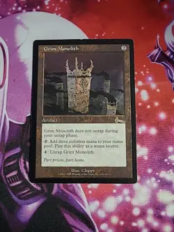 Magic: The Gathering Grim Monolith Urza's Legacy - Image 1