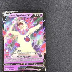 Hisuian Typhlosion V #053 Full Art Ultra Rare NM Pokemon Astral Radiance TCG - Image 4