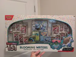 Pokemon S&V 151 Blooming Waters Premium Collection Sealed Box - Image 1