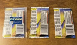 Pokemon Topps Chrome Series 1 Factory Sealed Booster Pack 2000 Rare X3 - Image 2