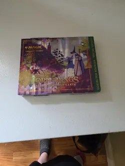 Magic MTG Lord of the Rings Tales of Middle Earth Collector Booster New Sealed - Image 1