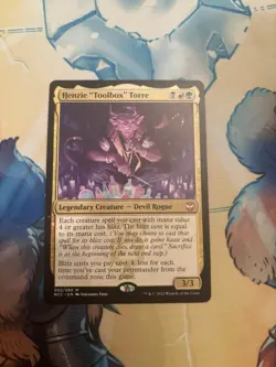 Henzie "Toolbox" Torre Bracket 3 Commander Deck - Image 1