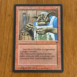 Goblin Chirurgeon #54a NM+ NEVER PLAYED MtG Fallen Empires Magic FAST SHIPPING - Image 1