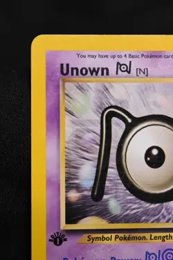 Unown [N] 1st Edition 50/75 NM Neo Discovery Regular Pokemon TCG Near Mint - Image 4