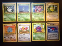 MINT Pokemon TCG 1st Edition “Jungle” 16 Card Common Set - Image 3