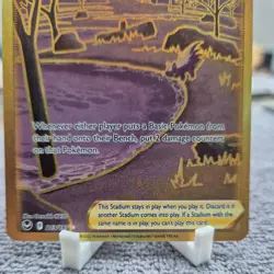 Pokemon - Gapejaw Bog - 213/195 - Silver Tempest - Holo - Secret Rare - Image 2