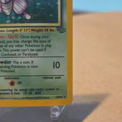 Vintage Pokemon Jungle Set Venomoth Holo Rare Card 13/64 (Unlimited, English) LP - Image 4