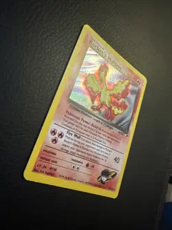 Pokemon TCG Rocket's Moltres Gym Heroes 12/132 Holo Rare English 60 HP 2000 - Image 3