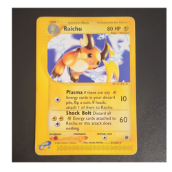 Raichu #061/165 Expedition Rare Regular Eng 80HP Stage 1 Pokemon TCG - Image 1