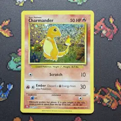 Charmander CLC 001/034 Holo Promo Pokemon TCG Classic Collection Card 2023 NM - Image 1
