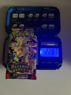 Pokemon Ascended Heroes EXTREMELY Heavy Booster Pack 22.87g | god packUU🔥🔥 | - Image 1