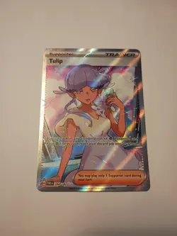 Tulip 244/182 Ultra Rare Paradox Rift Pokemon Card - Image 1