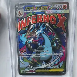 CGC 9 Mega Charizard X ex 223/193 Mega Dream ex Mega Attack Rare Holo JP - Image 4