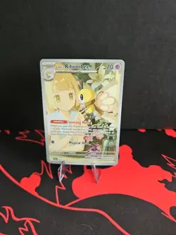 Lillie’s Ribombee 164/159 Illustration Rare Journey Together Pokemon Card NM - Image 1