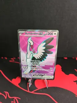 Pokemon TCG Bombirdier EX Paradox Rift Holo Ultra Rare Card 234/182 NM Condition - Image 1
