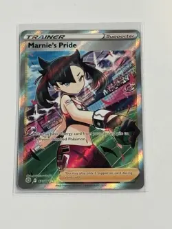 Pokemon Marnie's Pride 171/172 Brilliant Stars Ultra Rare Full Art Holo English - Image 1