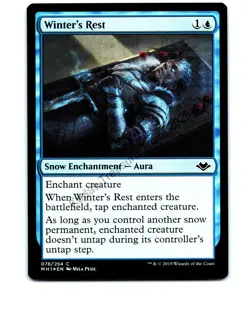 Winter's Rest #78 Common Modern Horizons Foil MTG NP Near Mint or Better - Image 1