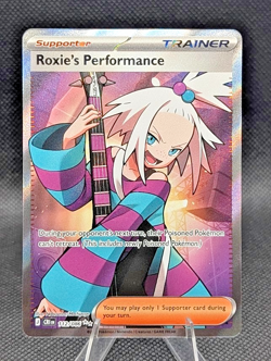 Pokemon TCG Roxie's Performance 192/236 Cosmic Eclipse Trainer Full Art Holo - Image 1