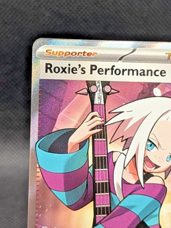 Pokemon TCG Roxie's Performance 192/236 Cosmic Eclipse Trainer Full Art Holo - Image 2