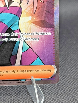 Pokemon TCG Roxie's Performance 192/236 Cosmic Eclipse Trainer Full Art Holo - Image 4