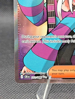 Pokemon TCG Roxie's Performance 192/236 Cosmic Eclipse Trainer Full Art Holo - Image 5