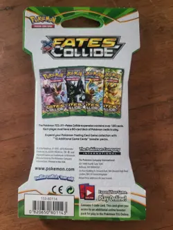 Pokemon TCG: 2016 XY Fates Collide Sleeved Booster Pack Alakazam New Sealed - Image 4