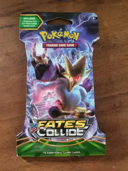 Pokemon TCG: 2016 XY Fates Collide Sleeved Booster Pack Alakazam New Sealed - Image 5