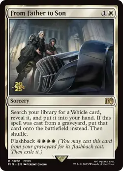 From Father to Son FINAL FANTASY Prerelease Promo - Near Mint Foil - Image 1