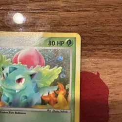 Pokemon Ivysaur 35/112 EX FireRed & LeafGreen Reverse Holo 80 HP English 2004 - Image 2