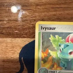 Pokemon Ivysaur 35/112 EX FireRed & LeafGreen Reverse Holo 80 HP English 2004 - Image 3