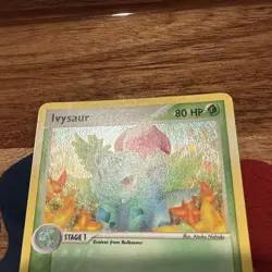 Pokemon Ivysaur 35/112 EX FireRed & LeafGreen Reverse Holo 80 HP English 2004 - Image 5
