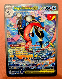 Mega Greninja EX 116/086 - Pokemon TCG Chaos Rising, NM Fresh Pull 🔥 - Image 2