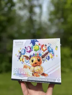 Pokemon TCG Scarlet Violet Prismatic Evolutions Elite Trainer Box ETB New Sealed - Image 1