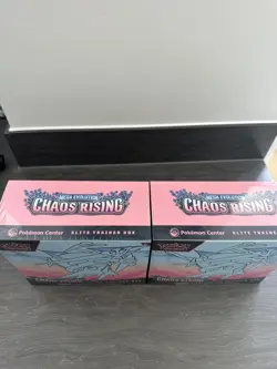 Pokemon Chaos Rising - Pokemon Center Elite Trainer Box ETB - Sealed X2 - Image 4