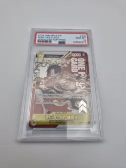 No.136 Serial Portgas.D.Ace OP07-119 Flagship Battle 2025 Promo One Piece KOREAN - Image 1