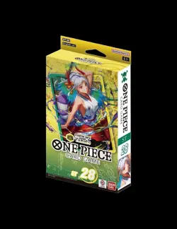 One Piece Card Game: Starter Deck - GREEN/YELLOW Yamato - [ST28] Sealed - Image 1