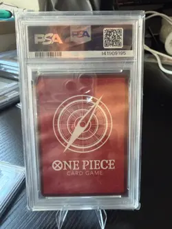 2025 ONE PIECE EN MONKEY D. LUFFY BVB X ONE PIECE MATCH DAY '25 #003 PSA 10 - Image 2