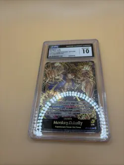 CGC 10 Monkey D. Luffy ST13-003 Premium Leader Collection Foil 2024 - Image 3