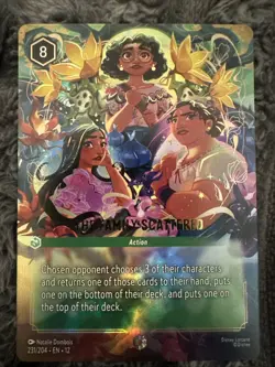 The Family Scattered Disney Lorcana Wilds Unknown 231/204 - Image 1