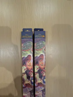 2 X Lorcana Wilds Unknown Foil Playmat. Woody And Buzz - Image 4