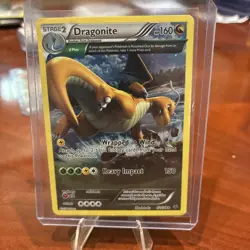 Pokemon TCG Dragonite Reverse Holo Card 52/108 XY: Roaring Skies - Image 1