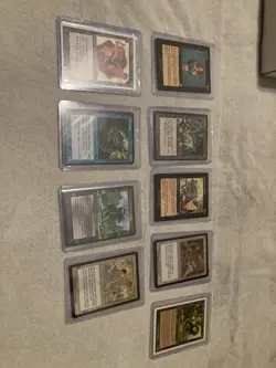 Vintage Rare Magic The Gathering Card Lot 90s Magic Rare Cards Included! - Image 1