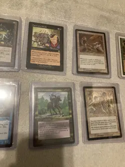 Vintage Rare Magic The Gathering Card Lot 90s Magic Rare Cards Included! - Image 3
